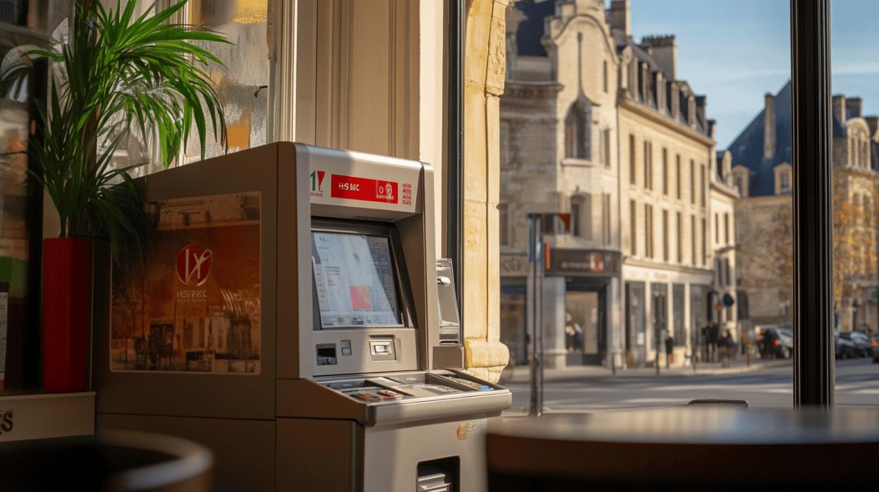 HSBC France : Analysez les couts de retrait au Distributeur Billet dans le centre-ville de Tours